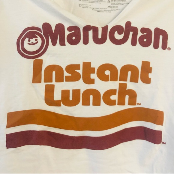 🍜 Maruchan Instant Lunch Crop Top Shirt (Medium) - Picture 3 of 4
